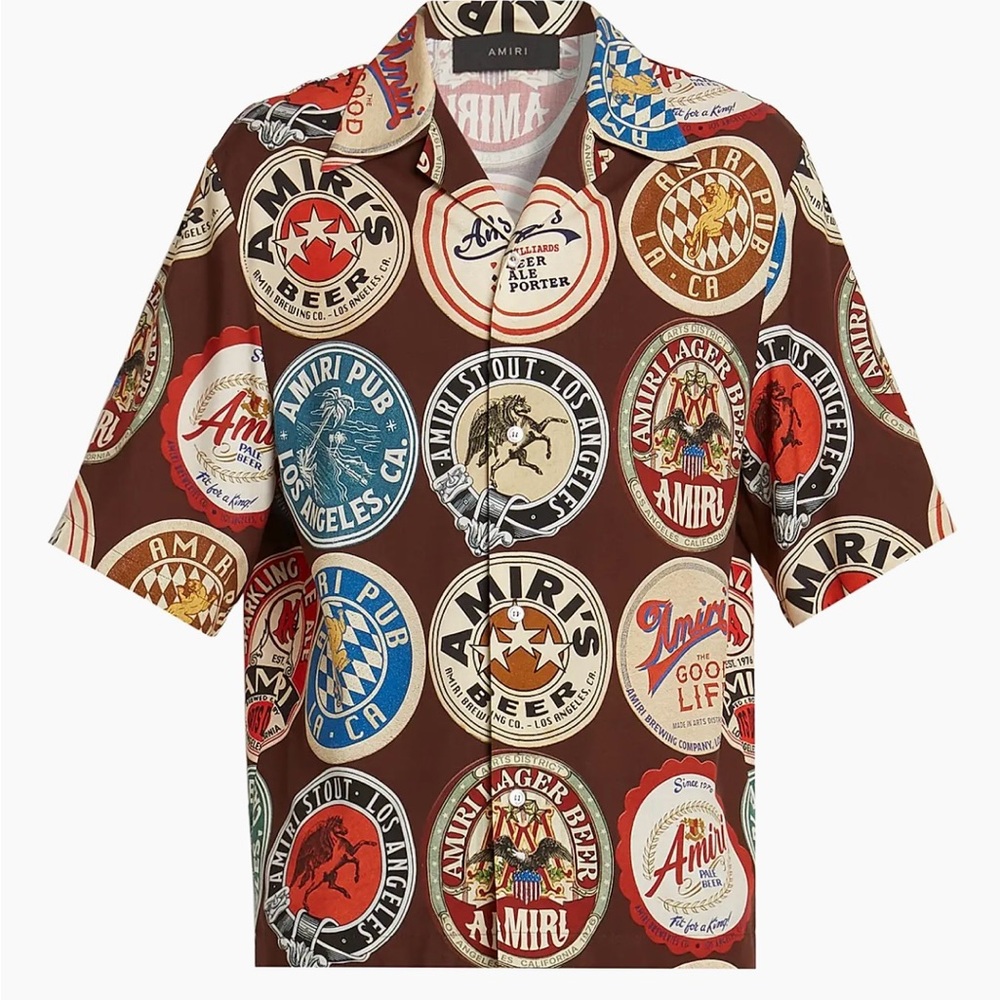 AMIRI Multicolor Graphic Logo Shirt